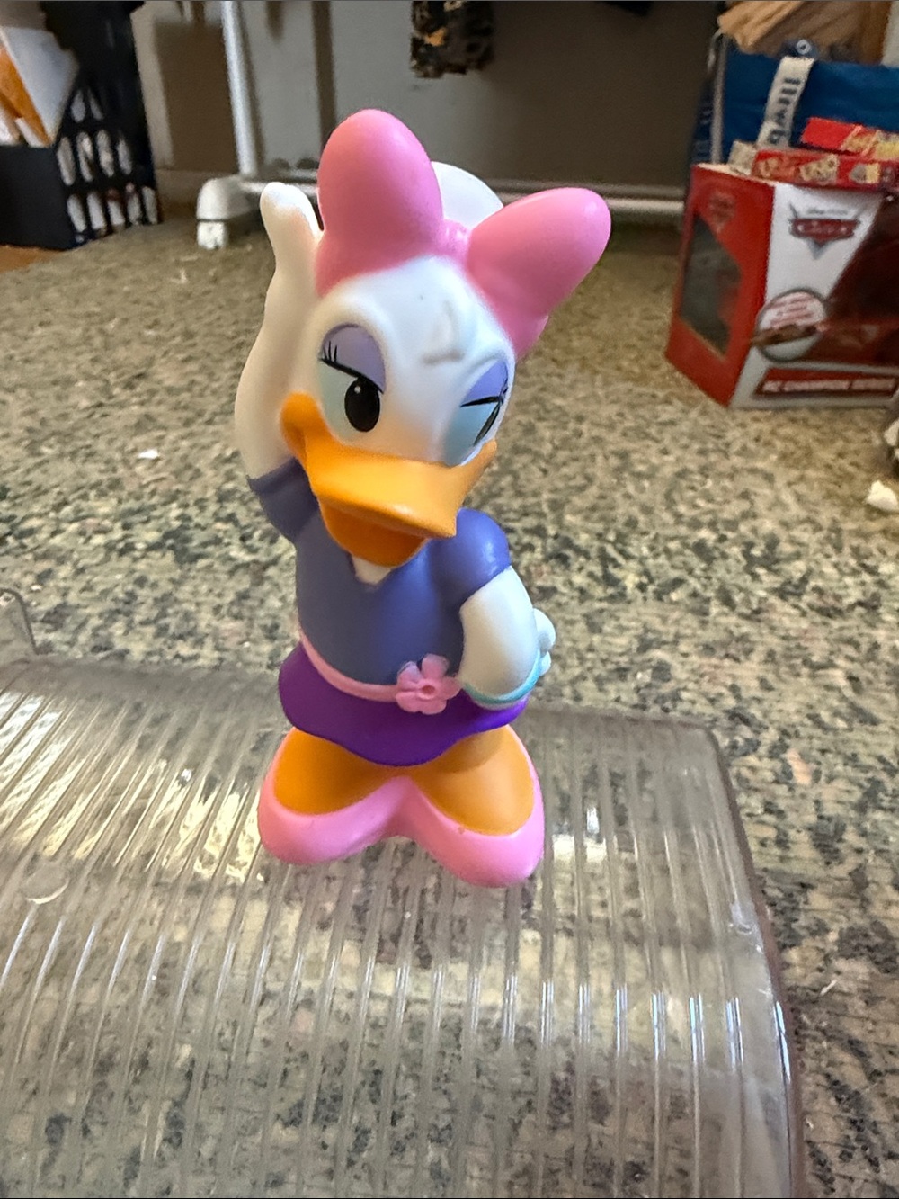 Daisy Duck Pink & Purple Figure - Kids Toy
